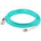 Add-On This Is A 9M Lc (Male) To Sc (Male) Aqua Duplex Riser-Rated Fiber ADD-SC-LC-9M5OM3 - alternate 1